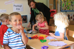 playdough observation example